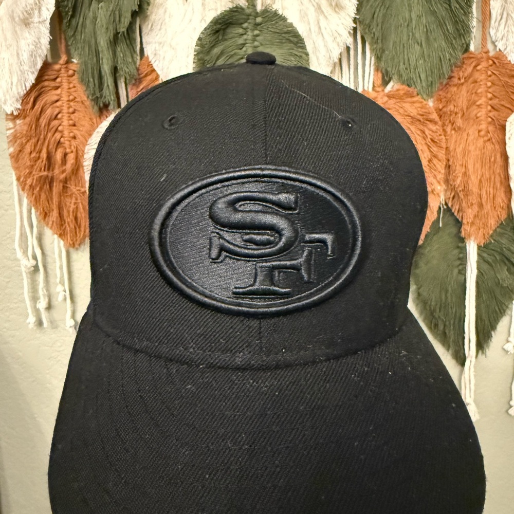 Semi-new Black on Black 59FIFTY Fitted